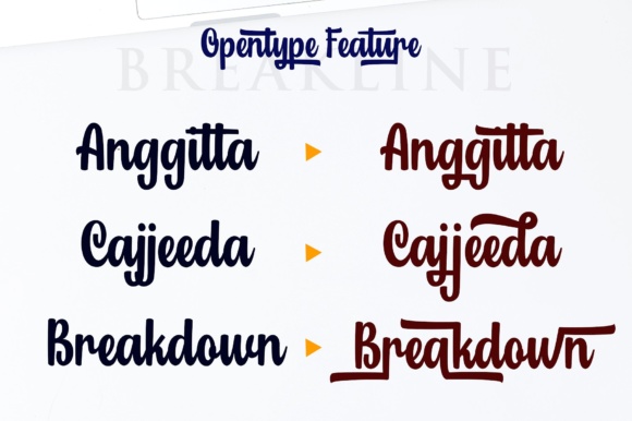 Millyard Script Font PNG with transparent background - Preview 6