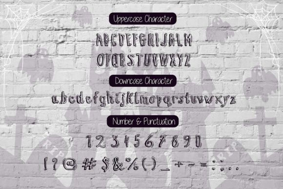 Mischano Font PNG with transparent background - Preview 2