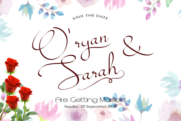 Mollucash Font PNG with transparent background - Preview 1