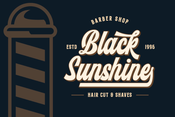 Monthelo Font PNG with transparent background - Preview 1