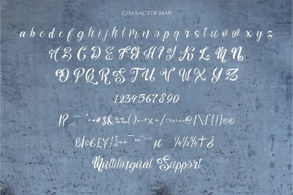 Nalicha Script Font PNG with transparent background - Preview 1