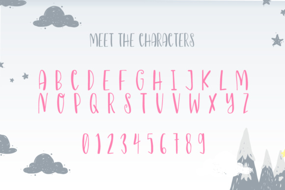 Nightflashes Font PNG with transparent background - Preview 3