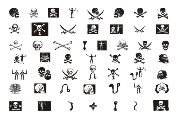 Pirates De Luxe Font PNG with transparent background - Preview 1