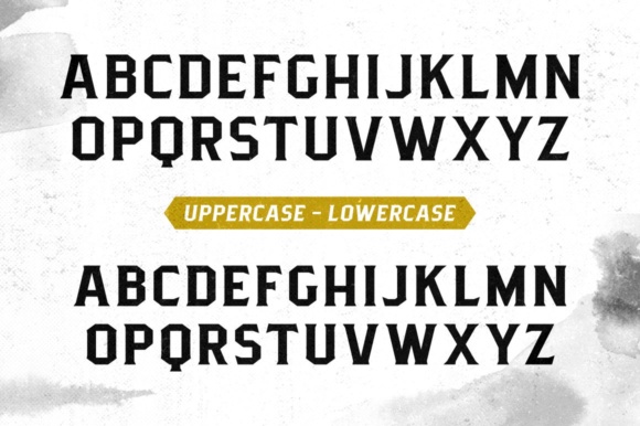 Pittsbrook Font PNG with transparent background - Preview 1
