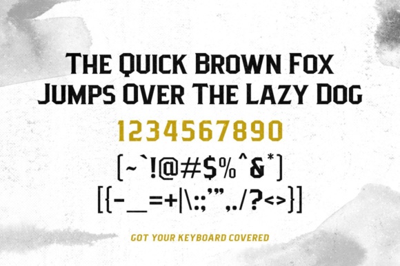 Pittsbrook Font PNG with transparent background - Preview 2