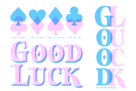 Poker in October Font PNG with transparent background - Preview 2