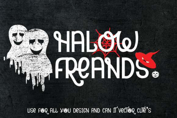 Pumpkin Hollowens Font PNG with transparent background - Preview 2
