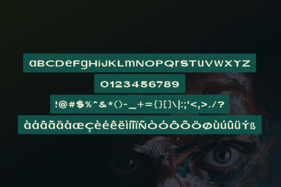 Quicker Than the Eye Font PNG with transparent background - Preview 4
