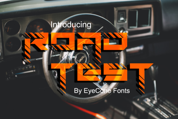 RoadTest Font PNG with transparent background - Preview 2