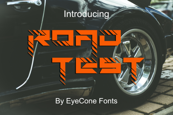 RoadTest Font PNG with transparent background - Preview 1