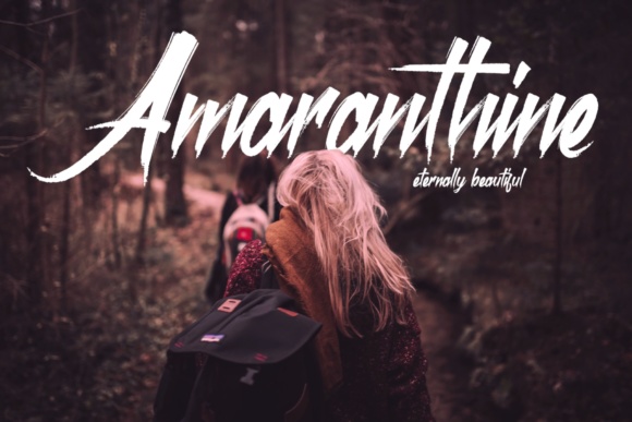Roastink Script Font PNG with transparent background - Preview 4