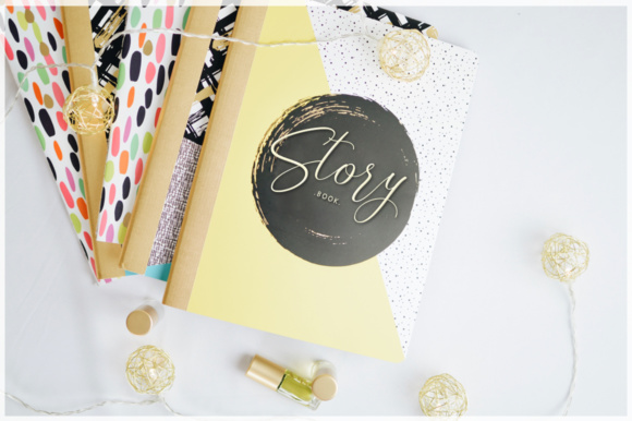 Sandria Script Font PNG with transparent background - Preview 6