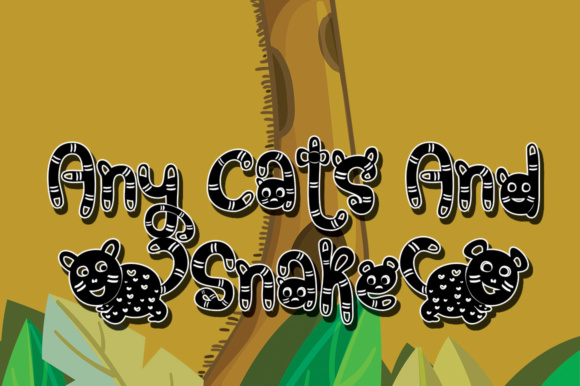 Scampers Font PNG with transparent background - Preview 3