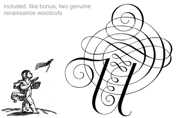 Schwandner Versalia Font PNG with transparent background - Preview 1