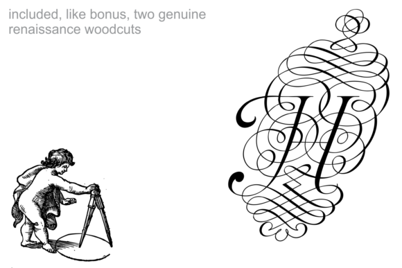 Schwandner Versalia Font PNG with transparent background - Preview 2
