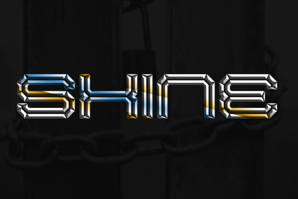 Slick Strontium Font PNG with transparent background - Preview 1