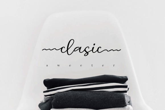 Smilles Script Font PNG with transparent background - Preview 2