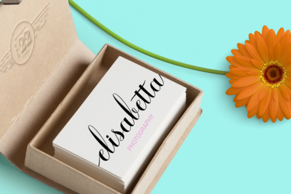 Smoothline Script Font PNG with transparent background - Preview 2