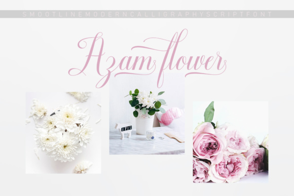 Smoothline Script Font PNG with transparent background - Preview 6