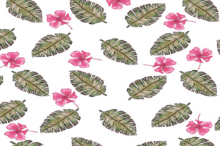 Tropical Background Digital Papers Graphic by BonaDesigns · Creative ...