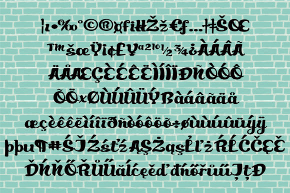 Abaganoush Font - Preview 2