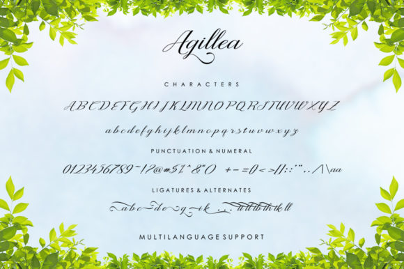 Agillea Font - Preview 5