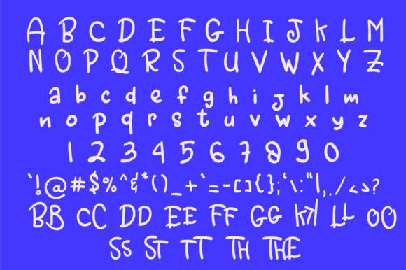 Angry Monsta Font - Preview 4