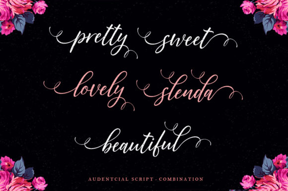 Audentcial Font - Preview 5