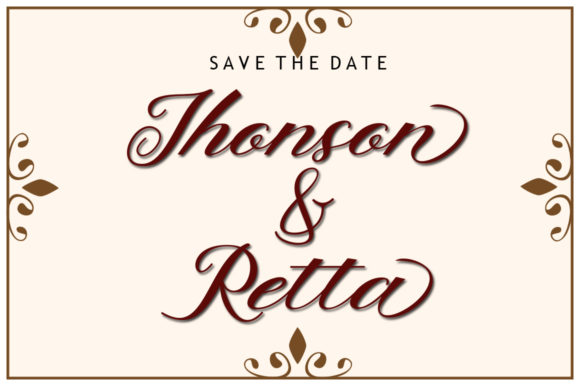 Authenia Script Font - Preview 2