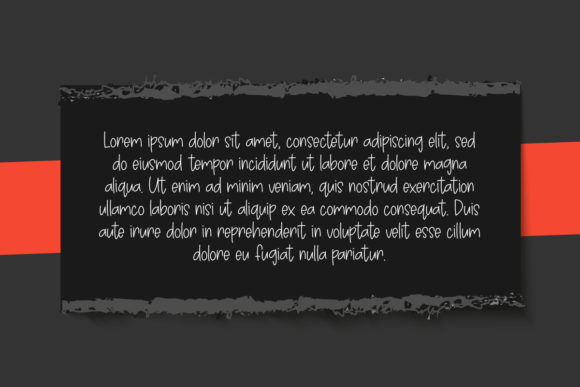 Avoids Dislikes Font - Preview 2