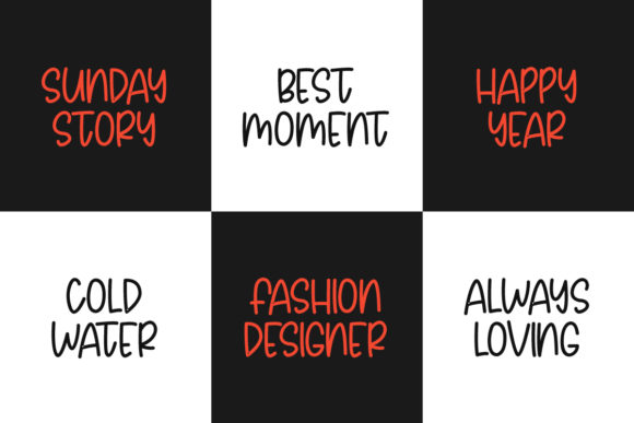 Avoids Dislikes Font - Preview 5