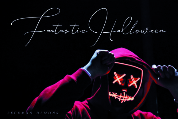 Beckman Demons Font - Preview 5