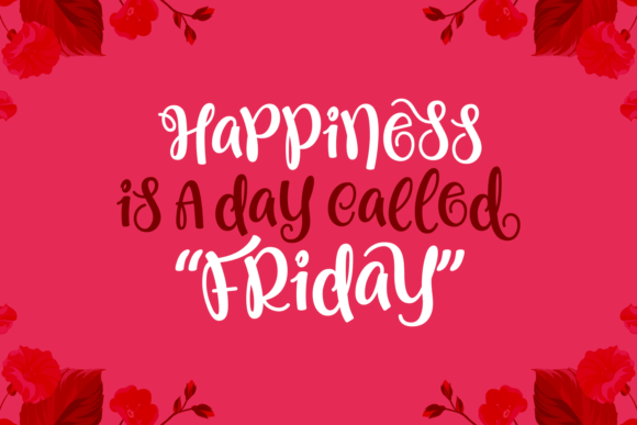 Black Friday Font - Preview 2