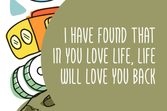 Bonzer Dreamer Font PNG with transparent background - Preview 3