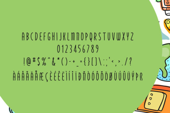 Bonzer Dreamer Font PNG with transparent background - Preview 4