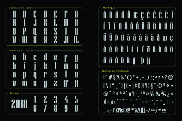 Bornco Font - Preview 3