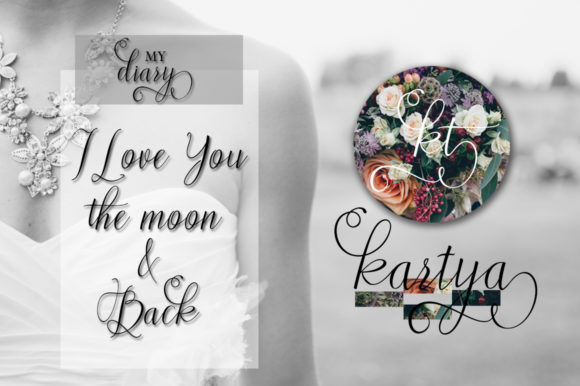 Bribttani Script Font - Preview 4