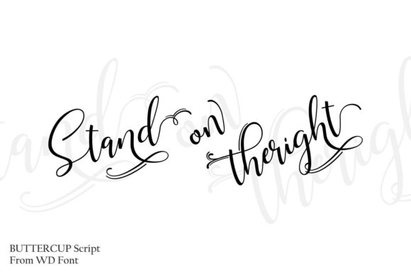 Buttercup Font - Preview 2