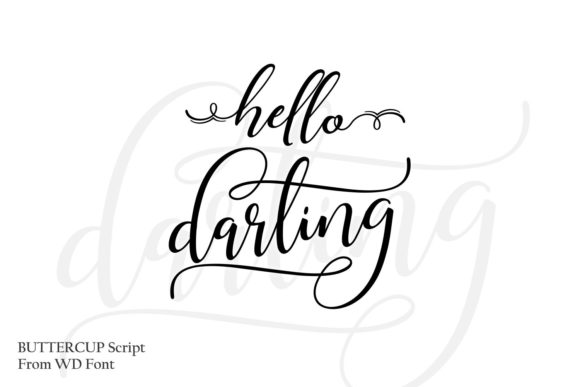 Buttercup Font - Preview 4