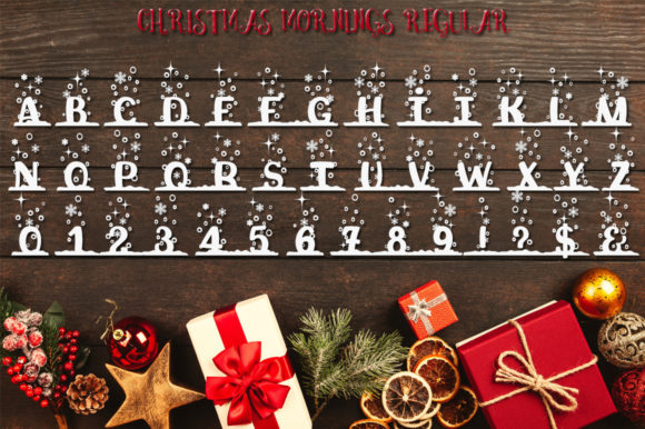 Christmas Mornings Font - Preview 3