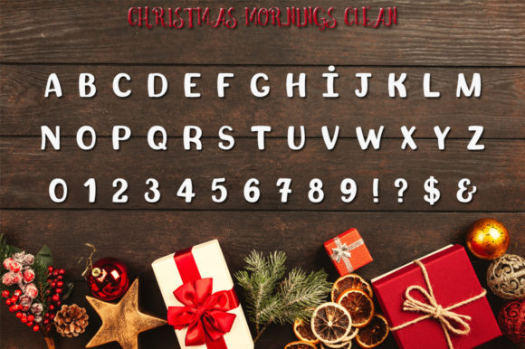 Christmas Mornings Font - Preview 4
