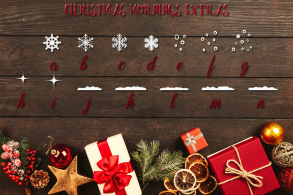 Christmas Mornings Font - Preview 6