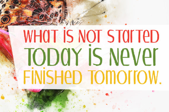 Colorants Font - Preview 1