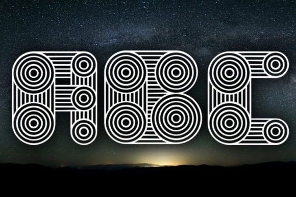 Cosmology Font - Preview 1