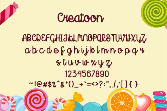 Creatoon Font - Preview 3