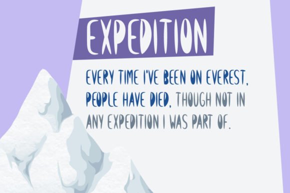 Current Expedition Next Font - Preview 1