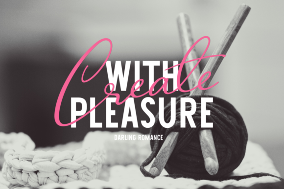 Darling Romance Duo Font - Preview 5