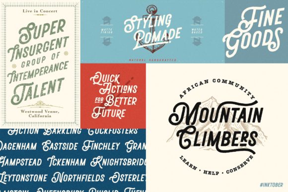 Deltras Font - Preview 4
