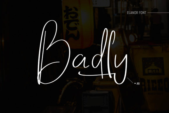 Elanor Font - Preview 5