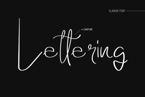 Elanor Font - Preview 6